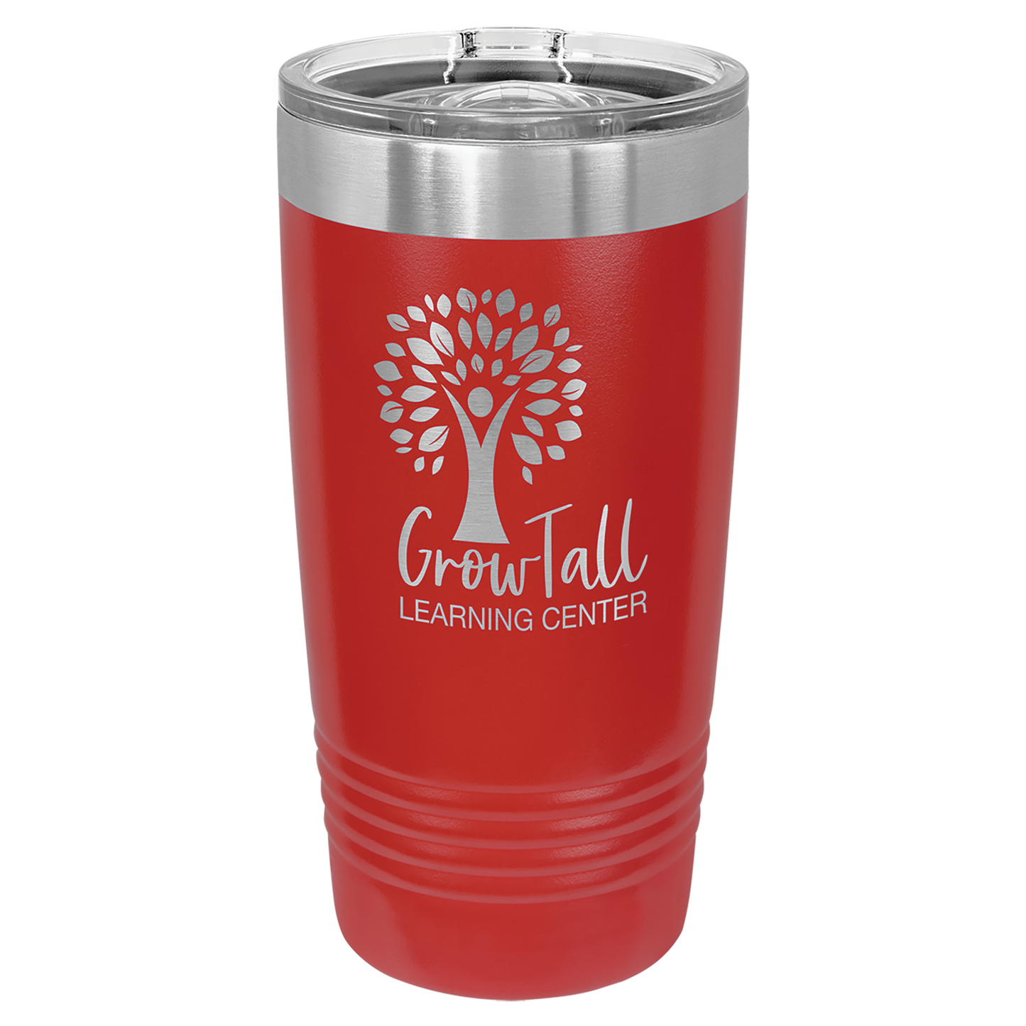 Custom 20 oz Engraved Tumbler (Red) – Personalized Drinkware for Any Occasion