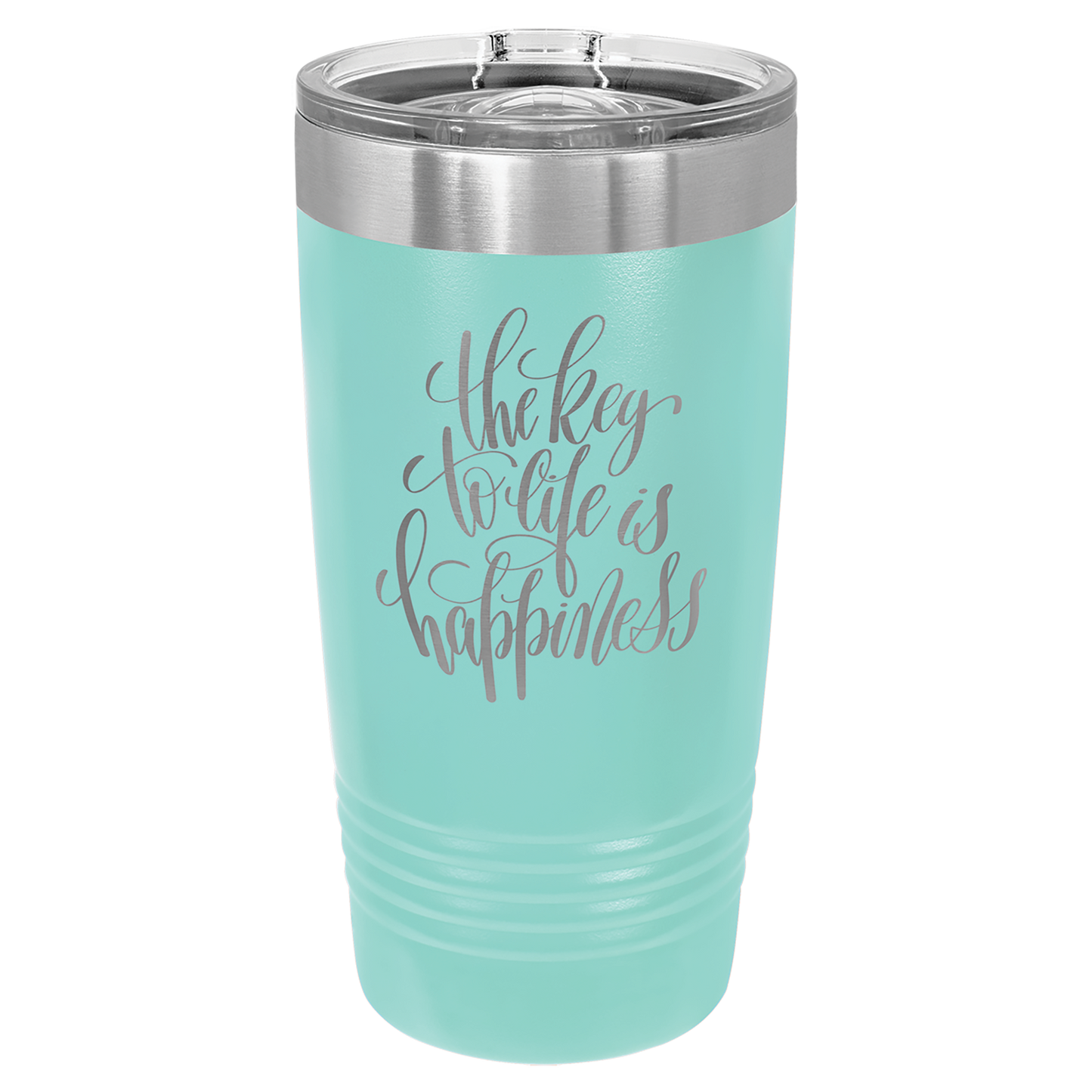 Custom 20 oz Engraved Tumbler (Teal) – Personalized Drinkware for Any Occasion