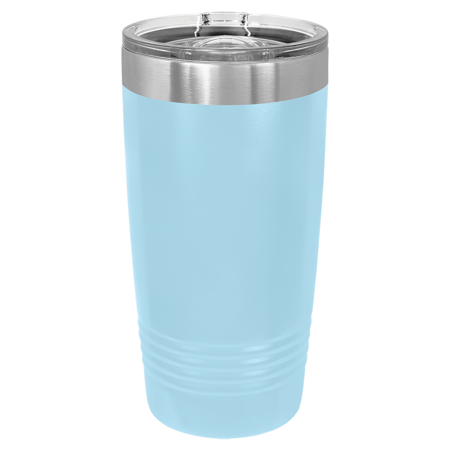Custom 20 oz Engraved Tumbler (Light Blue) – Personalized Drinkware for Any Occasion