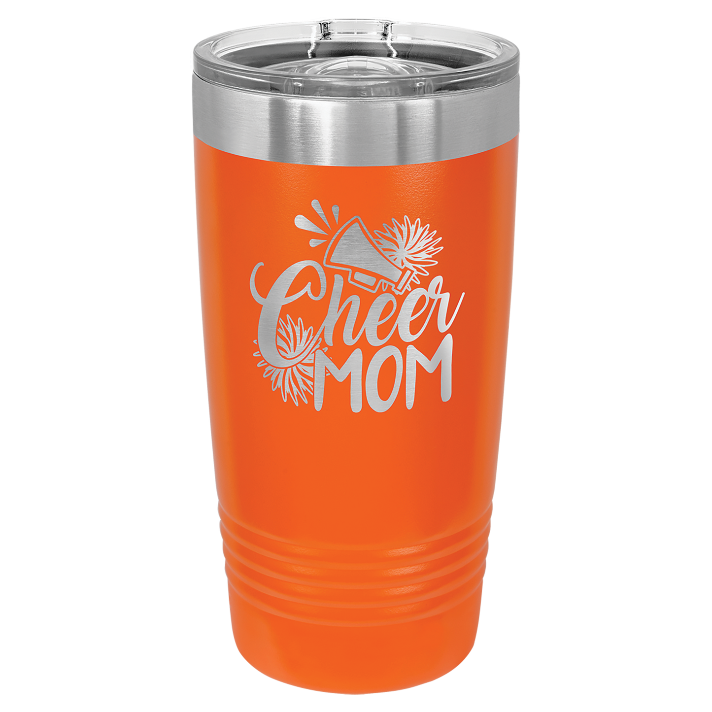 Custom 20 oz Engraved Tumbler (Orange) – Personalized Drinkware for Any Occasion
