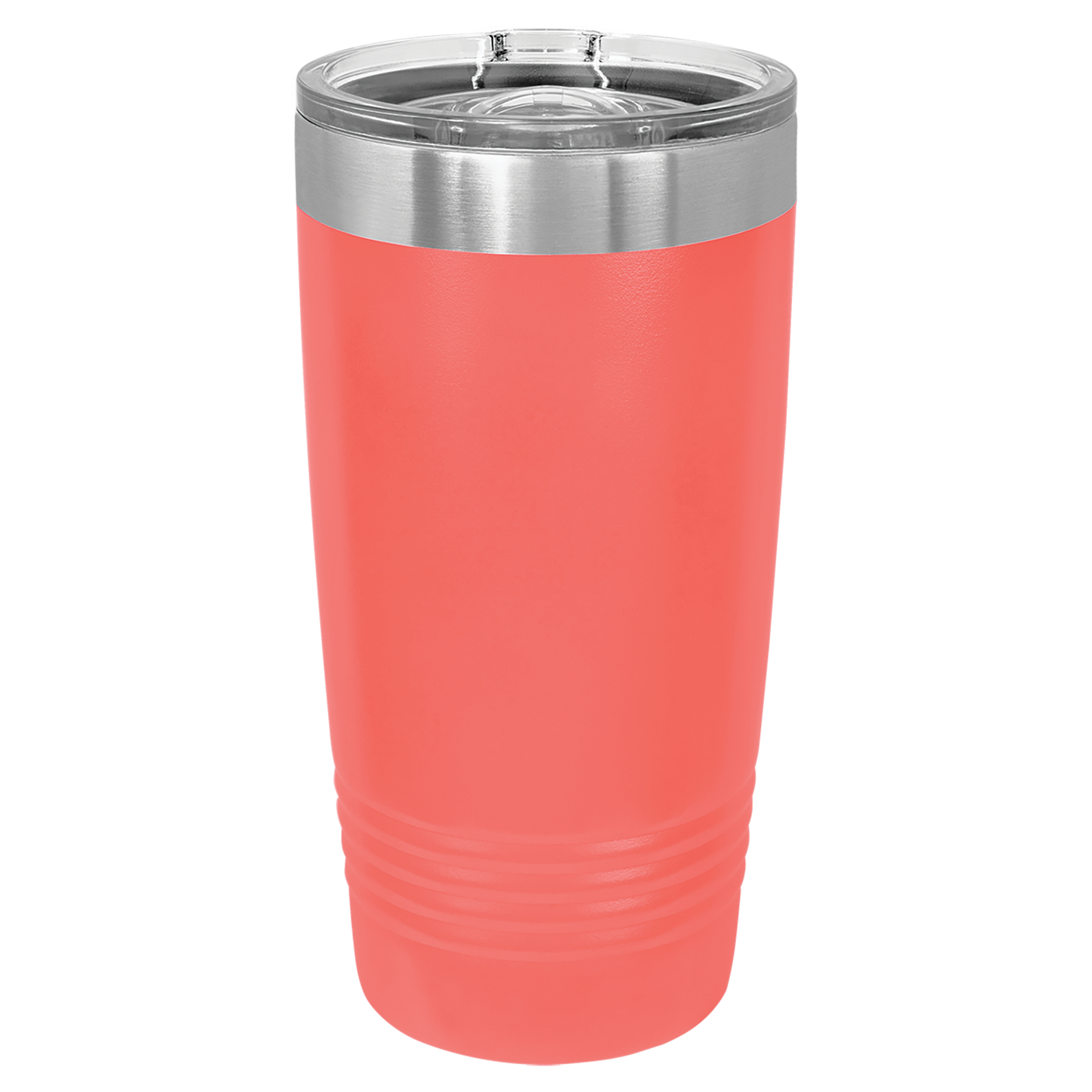 Custom 20 oz Engraved Tumbler (Coral) – Personalized Drinkware for Any Occasion
