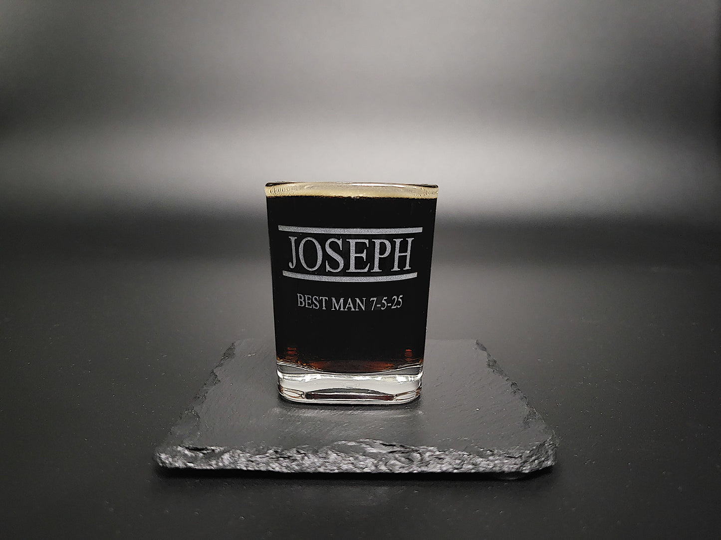 Prestige Engraved Shot Glass – Personlized 2oz Barware