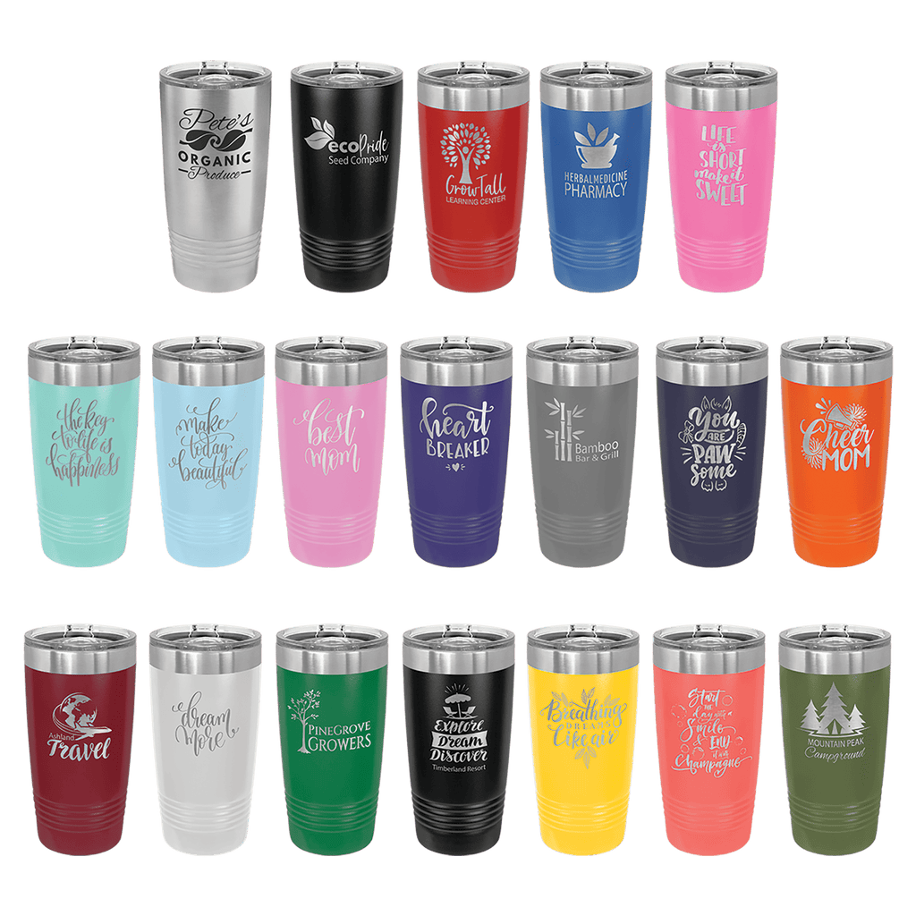 Custom 20 oz Engraved Tumbler – Personalized Drinkware for Any Occasion