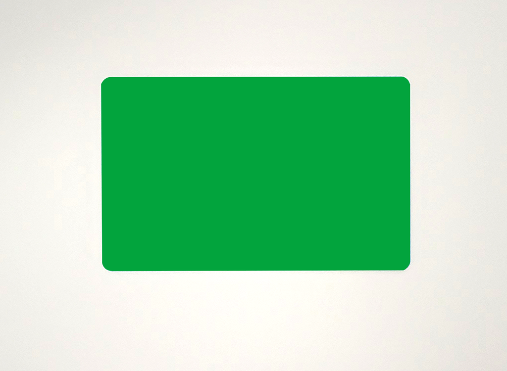 Premium Metal Business Cards – Custom Engraved Aluminum (25–100 Count, Green)