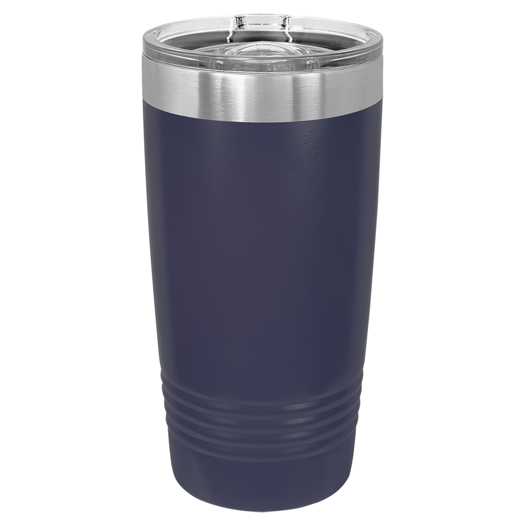 Custom 20 oz Engraved Tumbler (Navy Blue) – Personalized Drinkware for Any Occasion