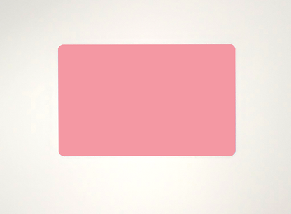 Premium Metal Business Cards – Custom Engraved Aluminum (25–100 Count, Rose)